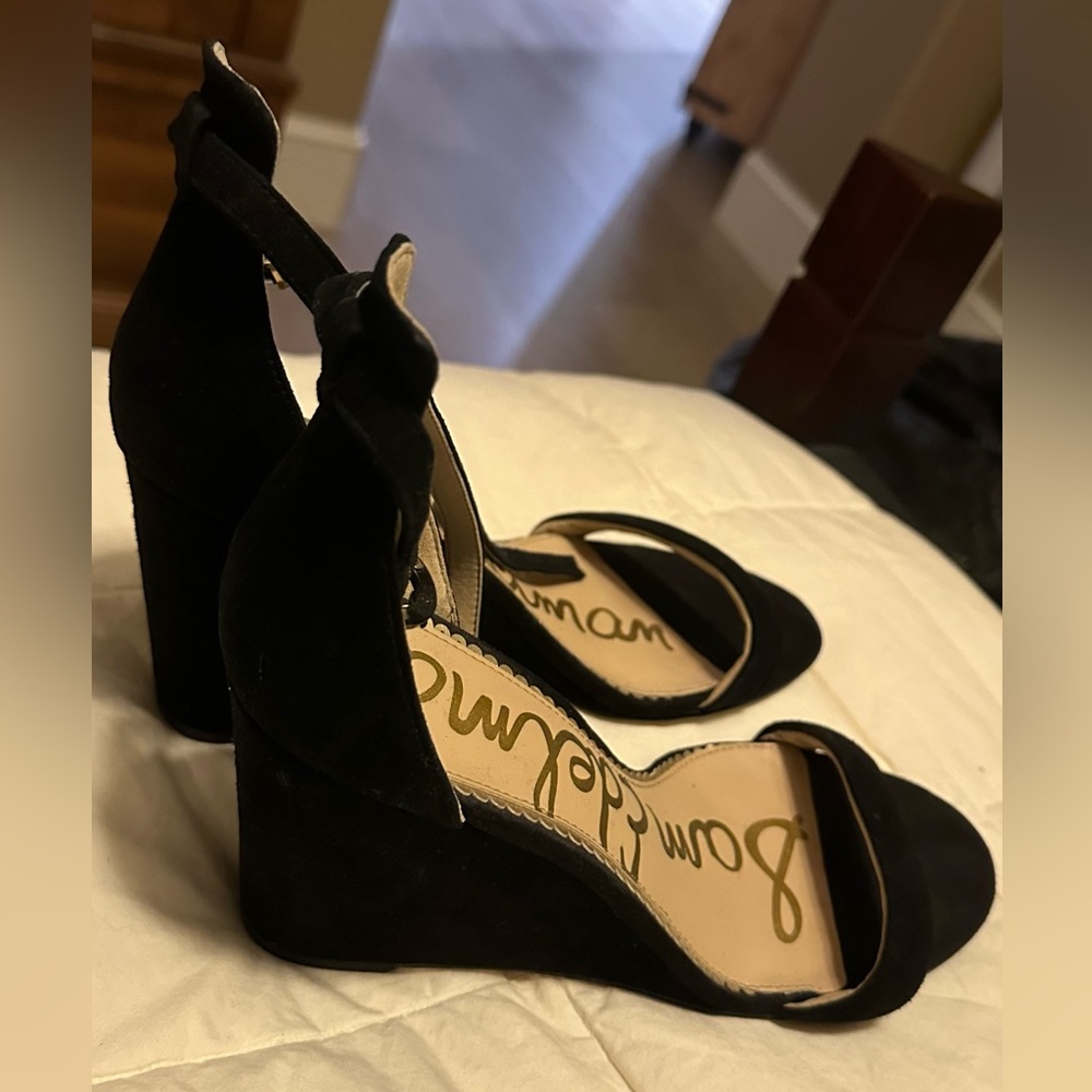 Black Sam Edelman Wedges